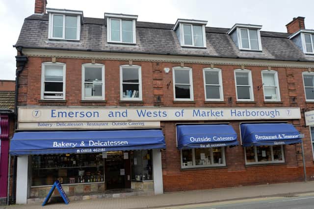 Emerson & Wests on Northampton Road in Market Harborough.
PICTURE: ANDREW CARPENTER