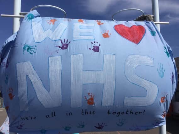 Pupils at Meadowdale Primary School are heping to support the NHS.
