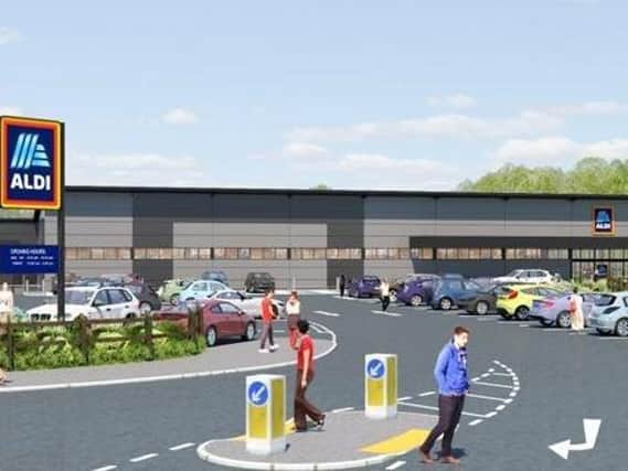Aldi has got the go-aheadto build a new 5 million superstore on the edge of Lutterworth  and create 40 jobs.