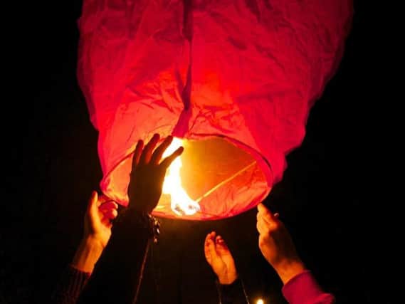 The leader of Harborough council is urging people to stop releasing sky lanterns as he branded them a serious fire hazard.