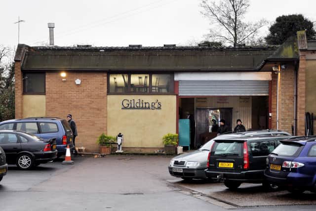 Market Harborough-based Gildings Auctioneers at its former base in Roman Way