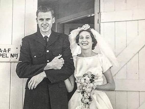 Alan and Vivien Window on their wedding day in 1960.