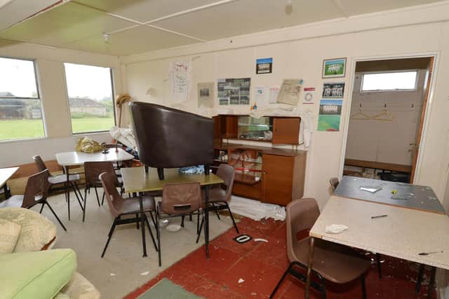 Braybrooke Cricket Club where vandals have attacked.
PICTURE: ANDREW CARPENTER