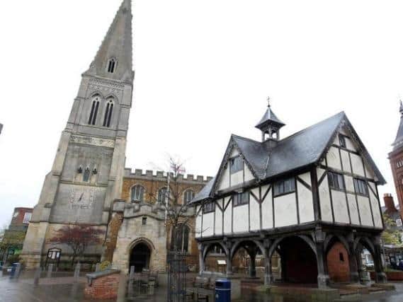 Services to remember our loved ones will be held at St Dionysius Church (pictured) on Market Harborough’s High Street, All Saints Church in Lubenham and St Peter and St Paul Church in Great Bowden.