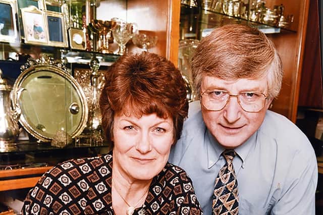 Zillah Holliday has saluted her lifelong sweetheart Barrie days after he passed away in Market Harborough on Wednesday October 13 just weeks after his 79th birthday.