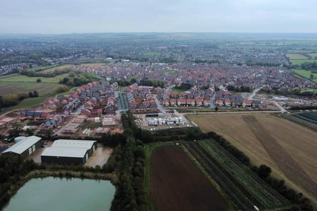 A petition has been launched to stop a new 2,000-home 'mini-town' being built on the outskirts of Harborough. Photo by Andrew Carpenter.