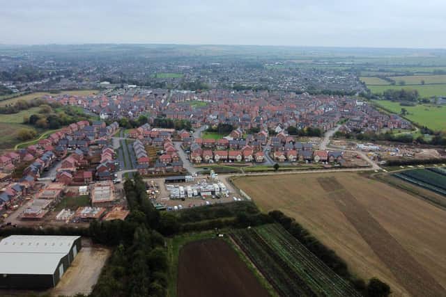 A petition has been launched to stop a new 2,000-home 'mini-town' being built on the outskirts of Harborough. Photo by Andrew Carpenter.