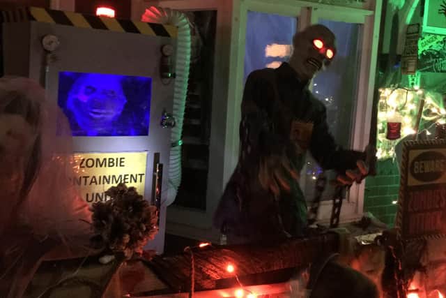 A self-confessed lover of ghouls and ghosts is pouring over 1,000 into turning her home into the Halloween House of Harborough on Sunday (October 31).