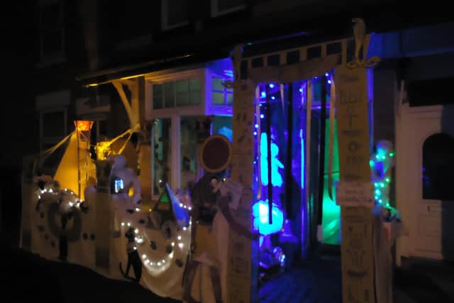 A self-confessed lover of ghouls and ghosts is pouring over £1,000 into turning her home into the Halloween House of Harborough on Sunday (October 31).