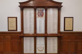 People will be able to go and pay their respects at Market Harborough’s Roll of Honour at the town’s Symington Building on Armistice Day next Thursday (November 11).