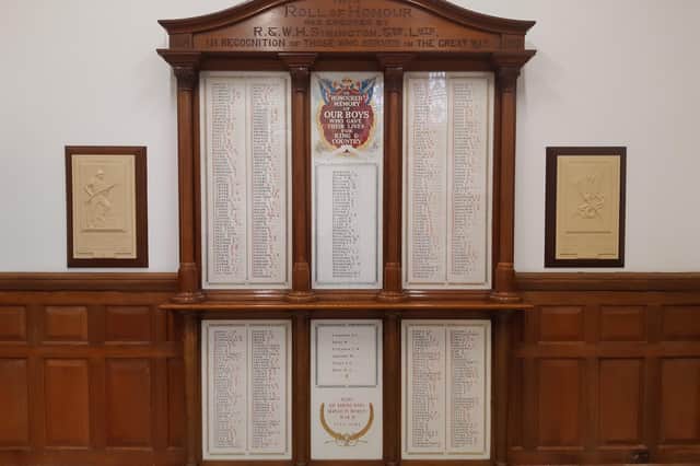 People will be able to go and pay their respects at Market Harborough’s Roll of Honour at the town’s Symington Building on Armistice Day next Thursday (November 11).