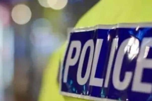 Three suspects who threatened a man with a metal object and almost ran him over after breaking into his van in Market Harborough are being hunted by police.
