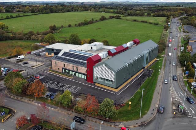 The new Joules Barn offices from the air.
PICTURE: ANDREW CARPENTER
