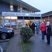 The first people to be vaccinated against the coronavirus in Harborough got their jabs at the busy surgery last December.