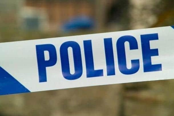 A hit and run driver is being hunted by police after another motorist was injured when two vehicles collided in a Harborough district village early today (Wednesday).