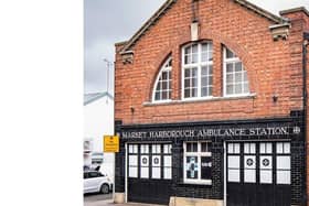 The historic ambulance station in Market Harborough has been awarded a Grade II listing to help protect it for generations to come.