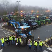 Over 300 tractors and lorries took part in this year's Archers Tractor Run from Magna Park.
PICTURE: ANDREW CARPENTER