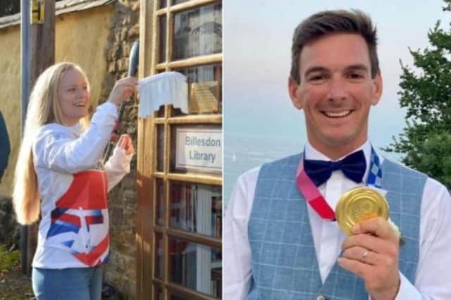 The awards have gone to Olympic sailing gold medalist Dylan Fletcher and Paralympian Laura Sugar after she also won a gold medal in canoeing in Tokyo
