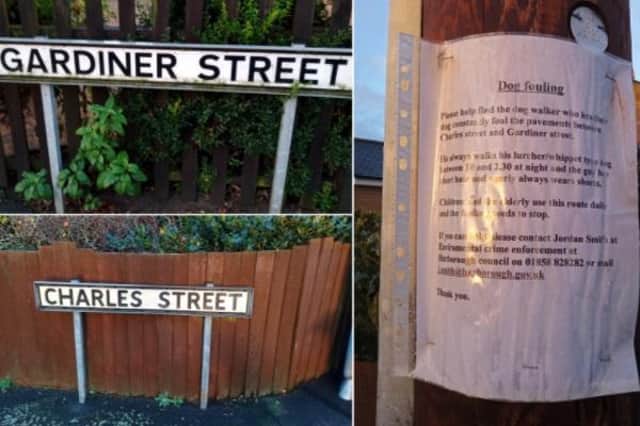 They have now stapled notices to lamp-posts on Charles Street and Gardiner Street urgently appealing for help to track down the serial culprit.