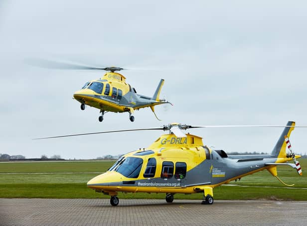 Lifesaving regional Air Ambulance helicopters raced to almost 800 critical incidents in Leicestershire and Rutland in 2021.