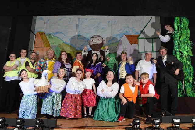 Jack and the Beanstalk is being staged at the school by the locally-based amateur dramatic group Last Minute Theatre
