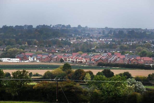 The site where the new homes could be built
