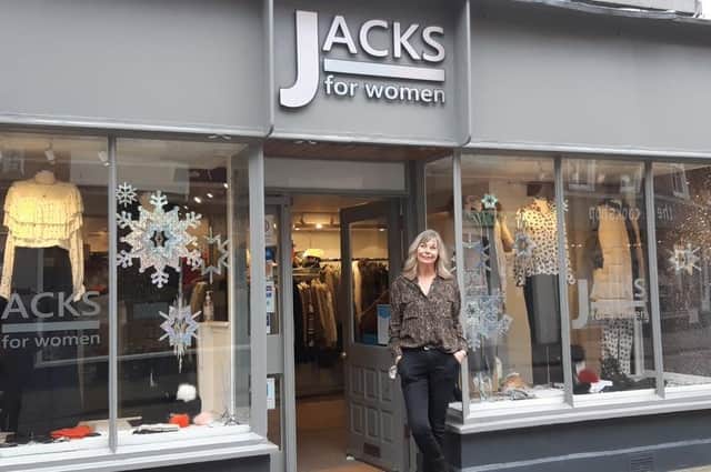 Gill Haynes, who owns Jacks for Women fashion shop on Church Street, Market Harborough, is one of the businesses to have benefited from the successful project.