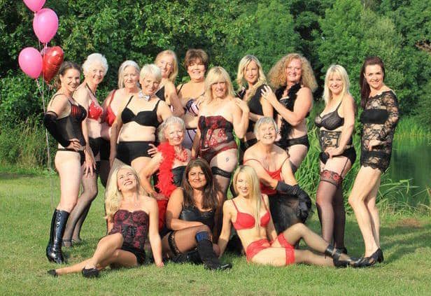 Ranging from their late 30s all the way up in to their 70s, the fearless villagers from Sibbertoft donned their best lingerie to shoot the Tastefully Nude calendar for 2022.