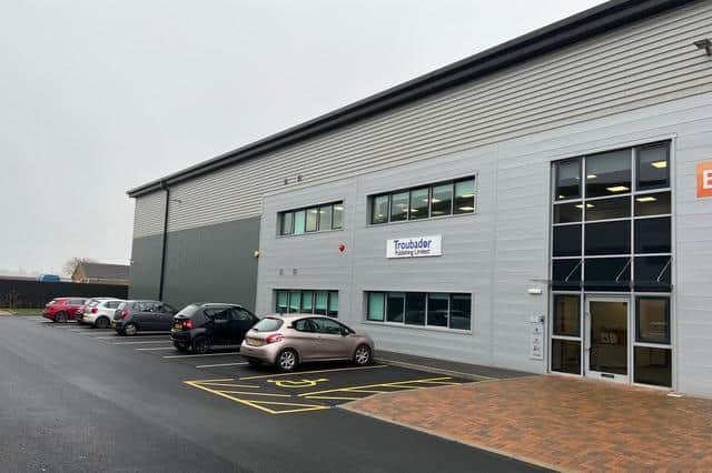 Troubador Publishing are busy penning its very own success story after relocating from Kibworth Harcourt into the new warehouse and office base on the town’s Airfield Business Park.