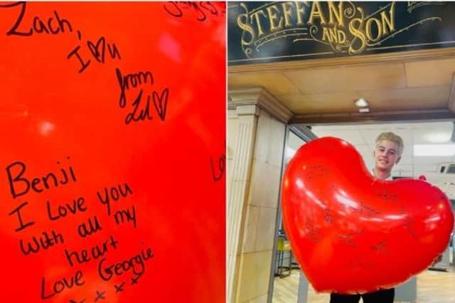 Steffans Jewellers is launching a special glittering Valentine’s window campaign for loved-up sweethearts all over Harborough.