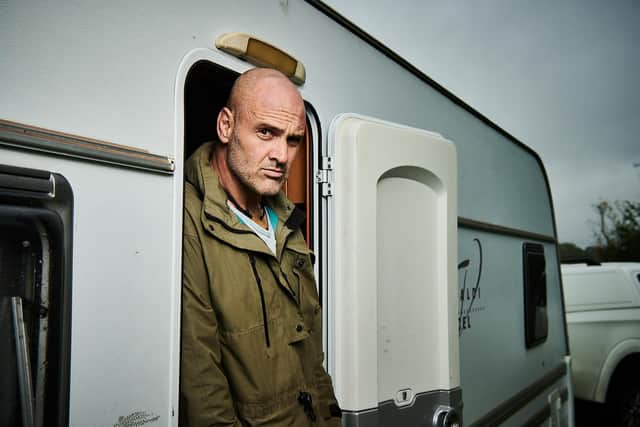Ed Stafford spoke to the Harborough Mail this afternoon about his new show '60 Days with the Gypsies'. Photo by Rob Parfitt.