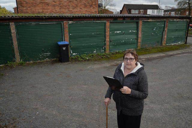Jane Millington is launching a petition in a bid to stop two new houses being built by the company in Lutterworth.