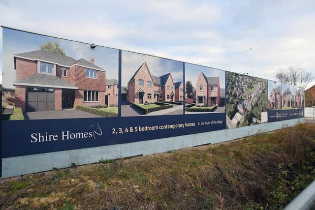 Shire Homes in Fleckney.
PICTURE: ANDREW CARPENTER