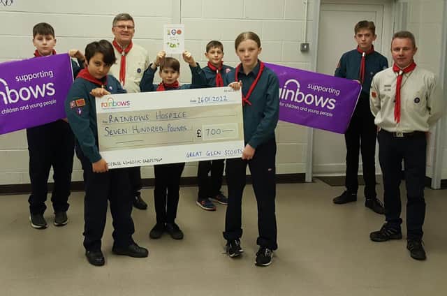 Harborough Scout leader Phil Reed was inspired to write a book during the Covid pandemic and has raised £700 for Rainbows Hospice for Children and Young People from its sales.