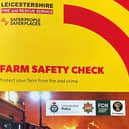 Leicestershire Fire and Rescue Service are teaming up with Leicestershire Police, NFU Mutual insurance and the Farming Community Network as they trial their new Farm Safety Check initiative in Harborough district.