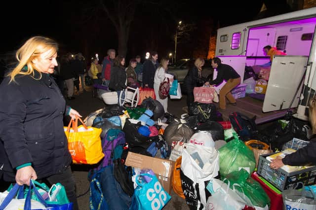 People across the Market Harborough area have donated an incredible nine tonnes of critical aid for Ukrainian refugees in just three days.