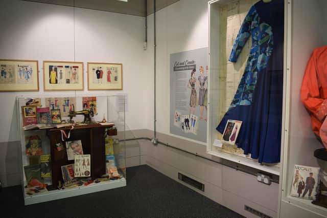 A stylish new exhibition exploring the history of home dressmaking has opened at Harborough Museum in Market Harborough.