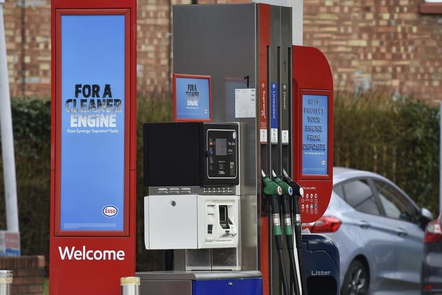 PetrolPrices.com shows Esso in Welland Road is charging 165.9p for petrol (price recorded as of 10 March) and 178.9p ​for diesel (price recorded as of 11 March)