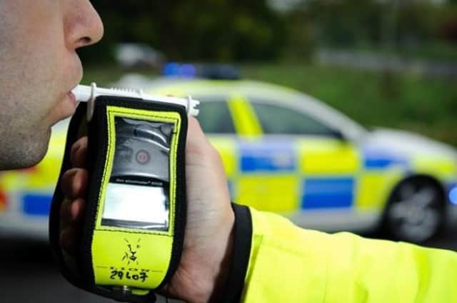A Desborough man has been accused of drink-driving after two vehicles were damaged in a late-night crash in Market Harborough yesterday (Tuesday).