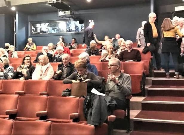 Some 77 people went along to see the special showing of Olga at Harborough Theatre on Saturday (March 19).