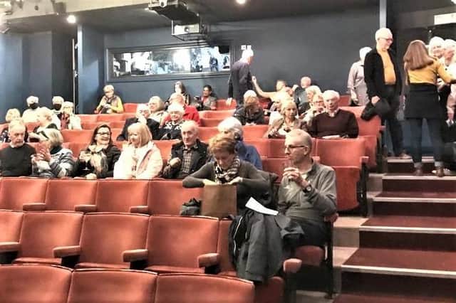 Some 77 people went along to see the special showing of Olga at Harborough Theatre on Saturday (March 19).