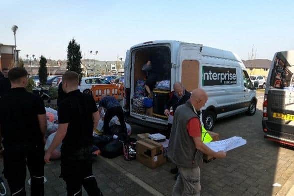 Cyclists from Harborough are today (Friday) well into their epic 1,300-mile mission of mercy to Poland delivering vital aid to Ukrainian refugees.