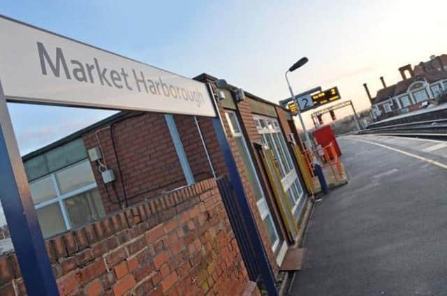 Hundreds of rush-hour rail commuters in Market Harborough are being hit by serious disruption to train services this morning.