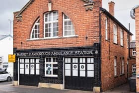 The historic ambulance station in Market Harborough is poised to go under the hammer next week.