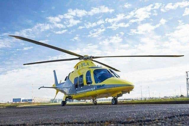 A police helicopter took part in a big search for a missing local teenager in Desborough last night (Monday).