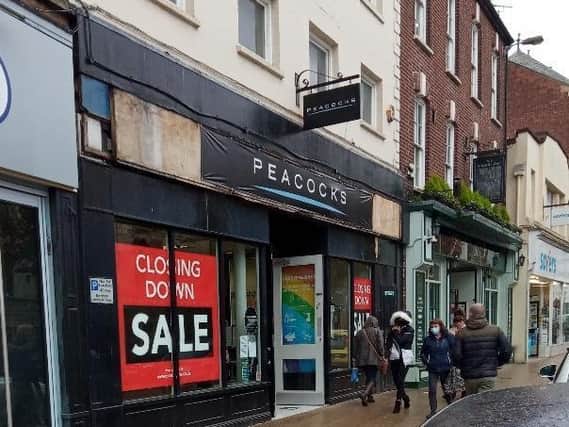 A Market Harborough clothes store has been saved from the axe in a major boost for the town centre.