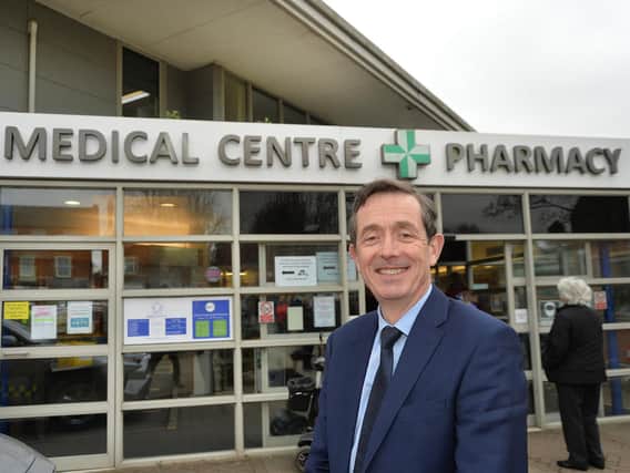 Dr Tom Blake is leaving Market Harborough Medical Centre on Wednesday April 21 – on his 60th birthday.