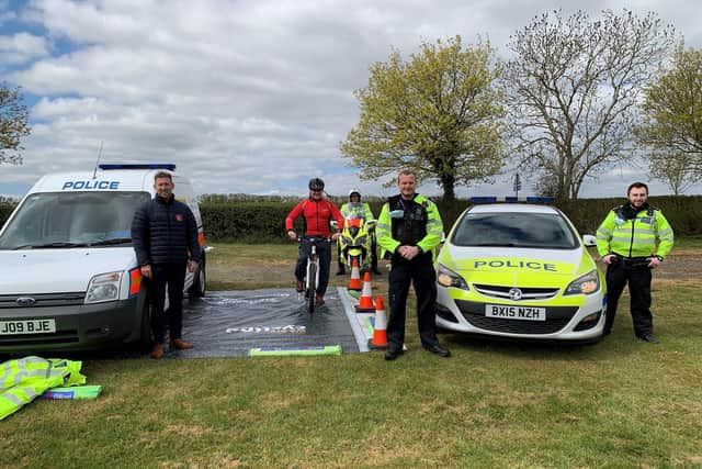 Leicestershire Police Specials Safer Roads Team have carried out a road safety operation in Hallaton.