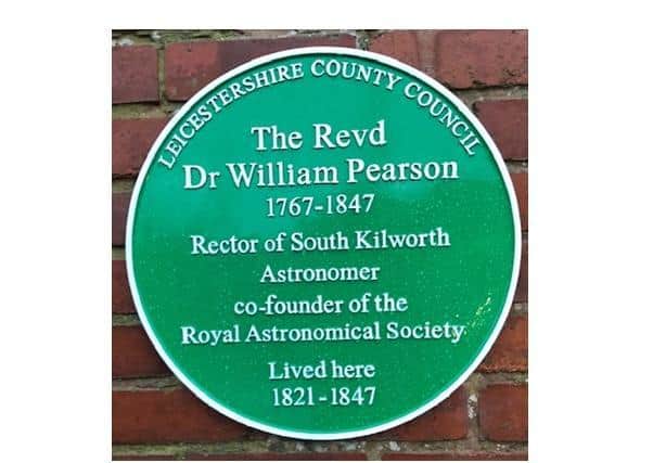 The Old Rectory, South Kilworth, was the home of the Reverend Doctor William Pearson, rector of South Kilworth, who lived in the house from 1821 until his death in 1847.