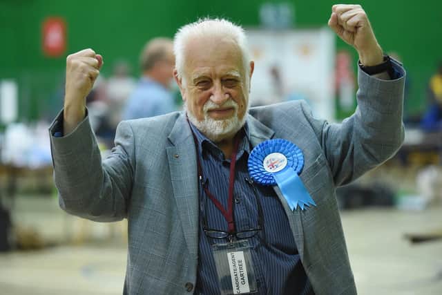 Kevin Feltham wins Gartree ward.
PICTURE: ANDREW CARPENTER